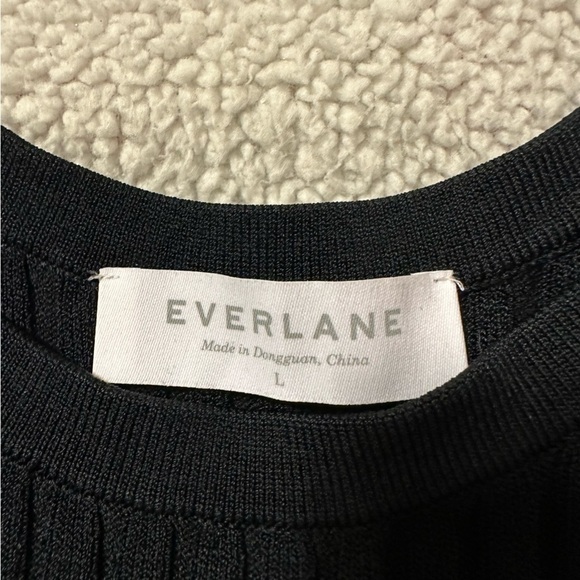 Everlane Black The E2 Ribbed Tank Midi Dress Sleeveless - Picture 9 of 14